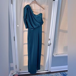 One shoulder jumpsuit